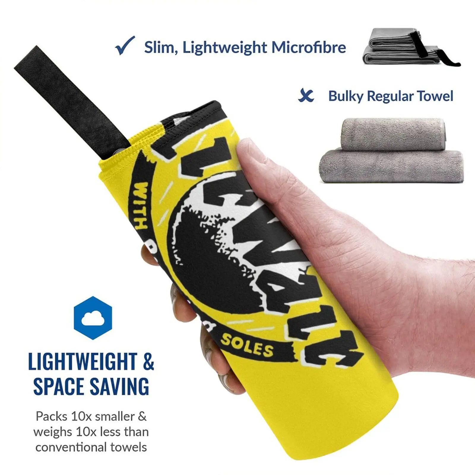 Быстросохнущее воздушное полотенце Bounching портативное для спортзала ванны милая