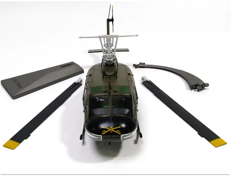 AF1 1/48 масштаб военная модель игрушечный колокольчик UH-1 Iroquois Huey универсальный вертолет литой металлический самолет модель игрушка для коллекции, подарок