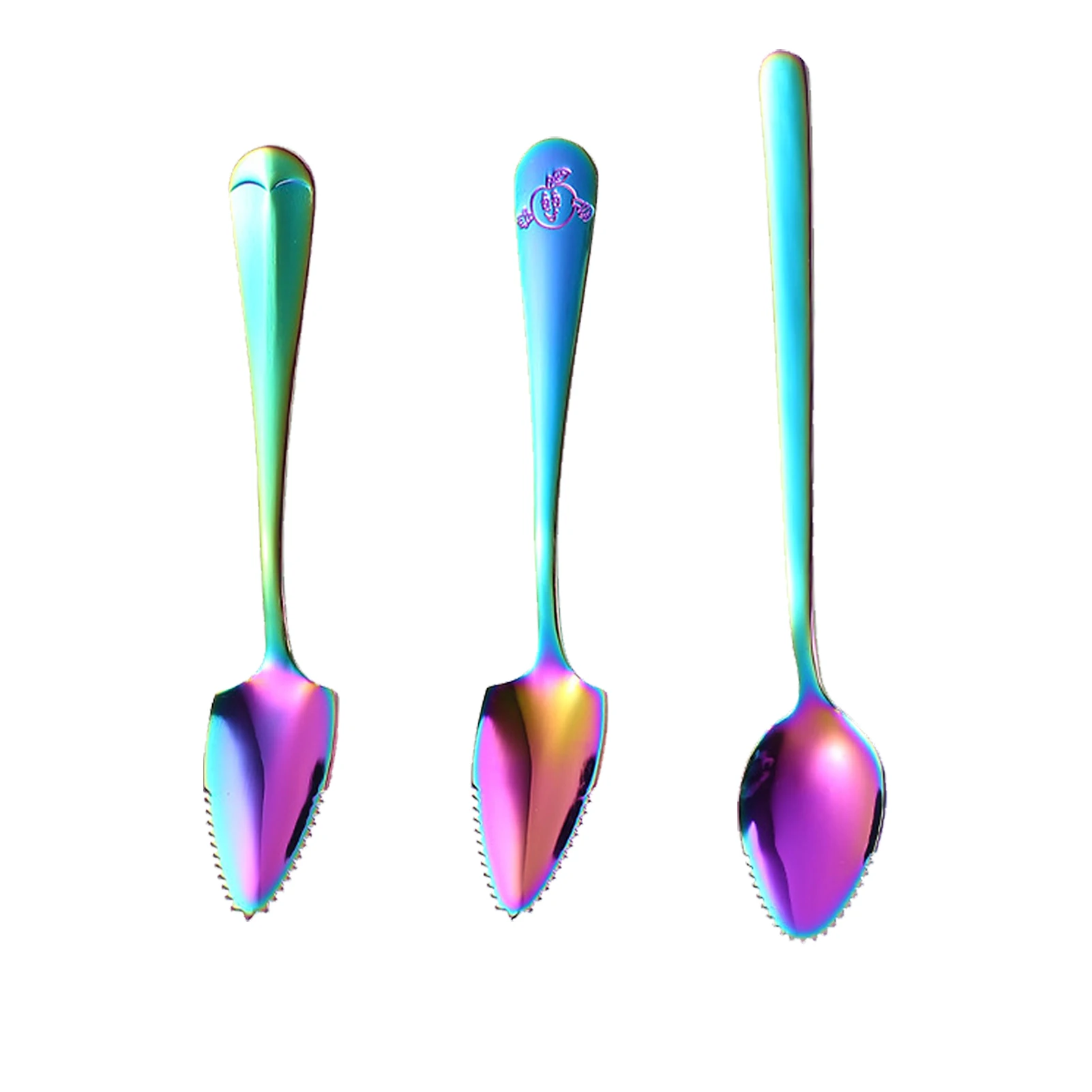 

Stainless Steel Spoon Apple Scraping Spoon Baby Fruit Complementary Tools Kiwi Digging Spoon Mother And Baby Supplies Custom