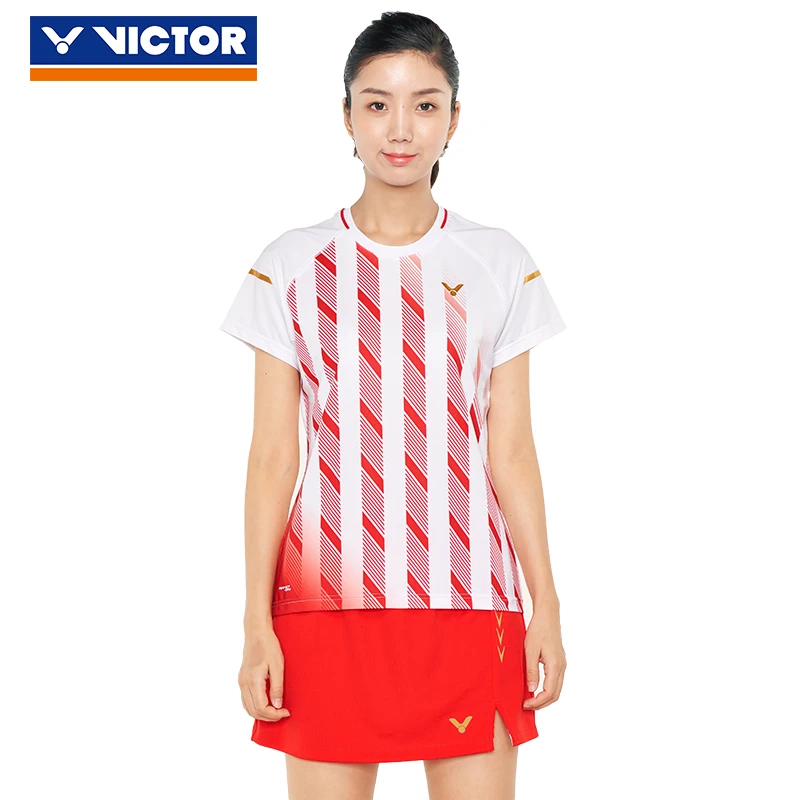 New Badminton Uniform T-shirt Short-sleeved Sports Short Danish Contest Style Quick-drying Breathable Sweatshirt -40 | Спорт и