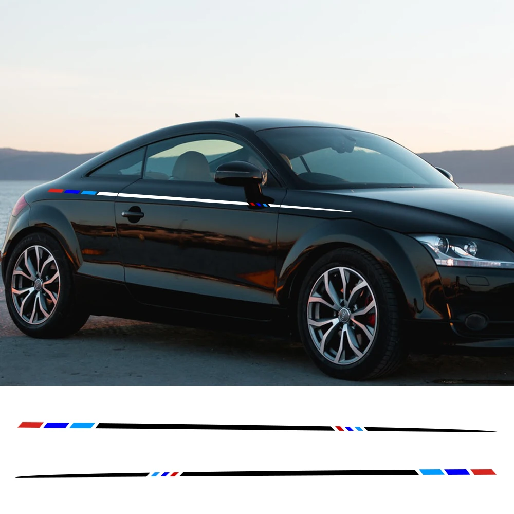 2 шт. автомобильные виниловые наклейки 250x3 см|Наклейки на автомобиль| |