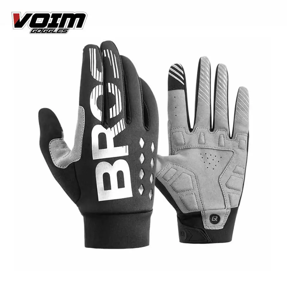 Перчатки для велоспорта перчатки езды на мотоцикле зимние теплые бездорожья с