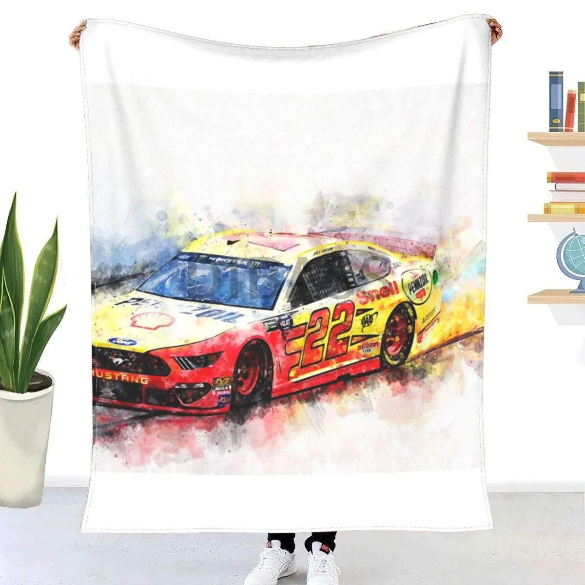 

Фланелевое Одеяло с 3D принтом