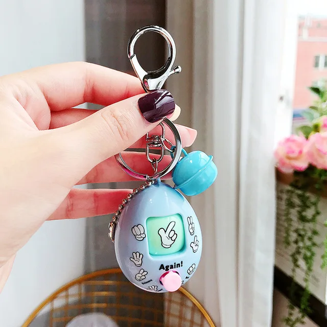 Думаю кулак уход за кожей лица твист яйцо игрушка кольцо для ключей держатель