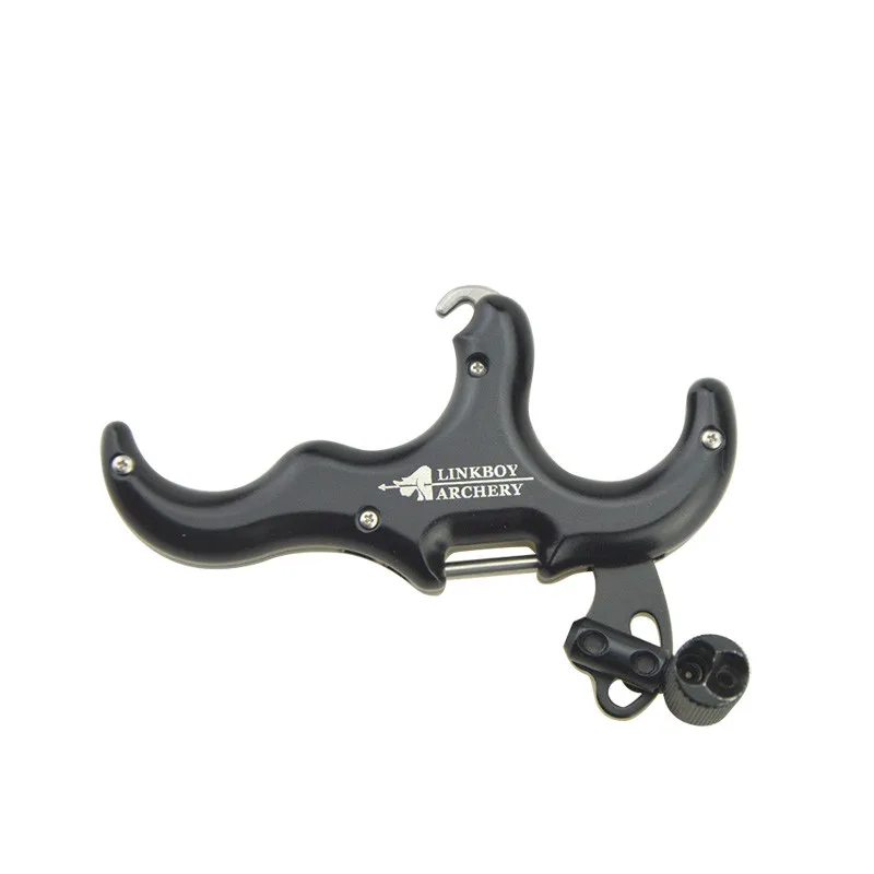 1 шт. триггер для стрельбы из лука 3 пальца ручка большого суппорт L/R