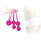 Безопасные силиконовые медицинские китайские вагинальные шарики, тренажер для укрепления влагалища, шарики гейши для взрослых, шарики Кегеля