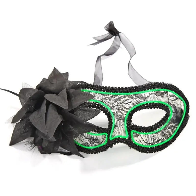 Новый танцевальный макияж Вечерние Маски уникальная форма задний ремешок