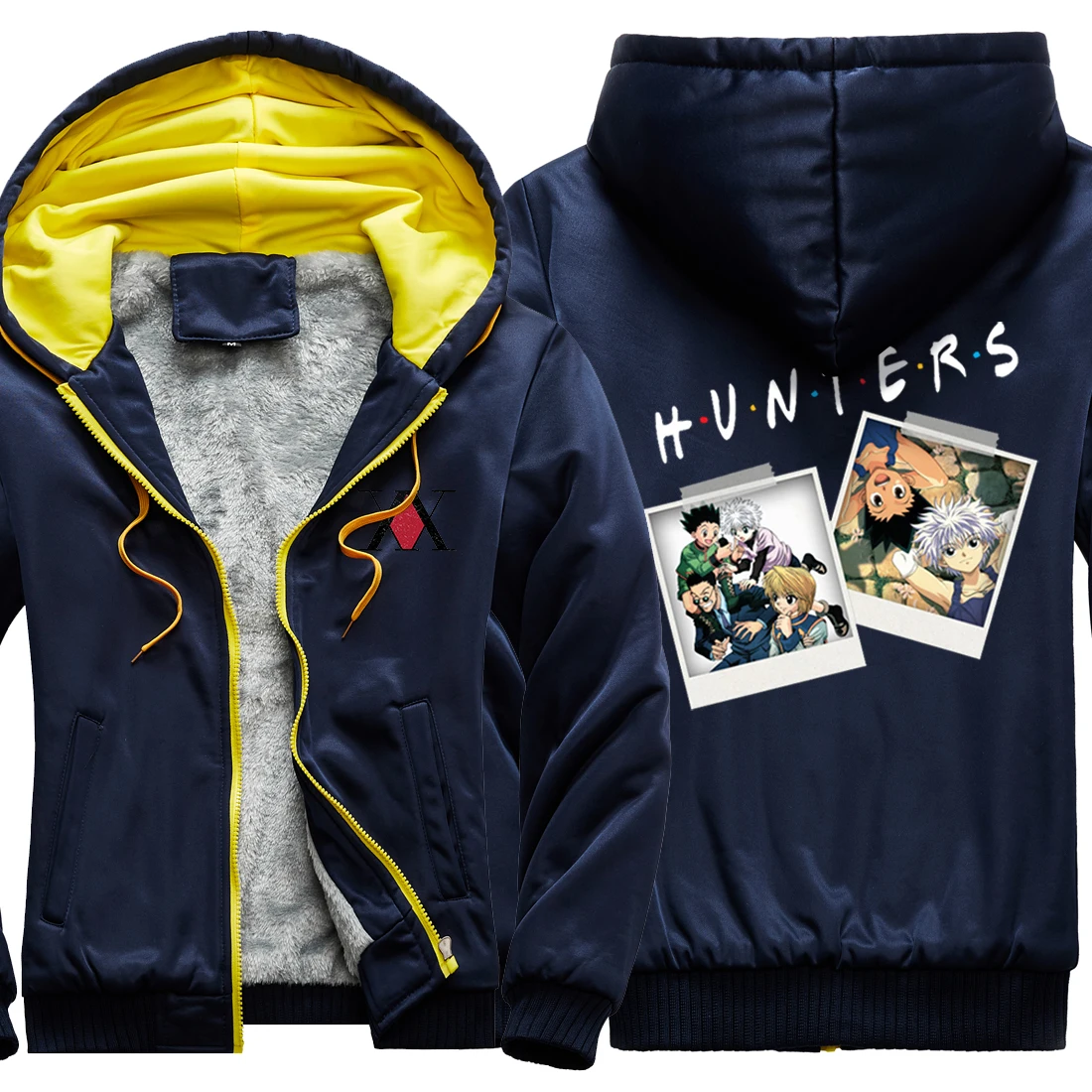 Камуфляжные мужские куртки реглан HUNTERXHUNTER теплая одежда с шерстяной подкладкой
