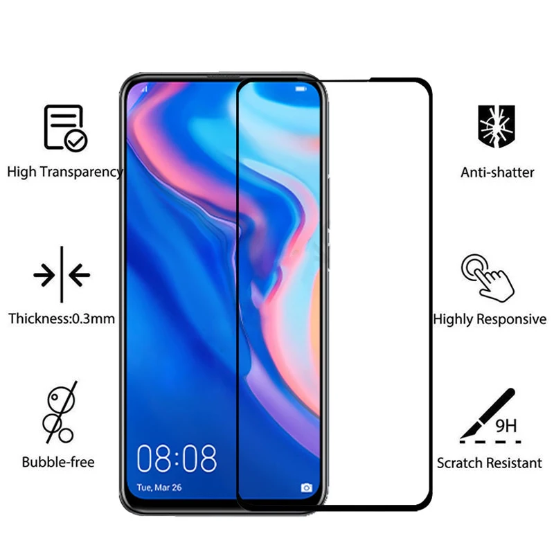 9H защитное стекло на huawei P Smart Z PSmart Z PSmartZ P SmartZ STK-LX1 STK-LX3 Y9Prime Y9 Prime защитная пленка