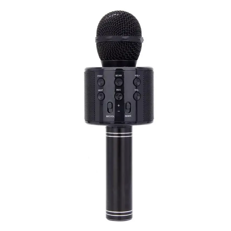 

Wireless Portable Handheld Bluetooth Karaoke Microphone Singing Machine