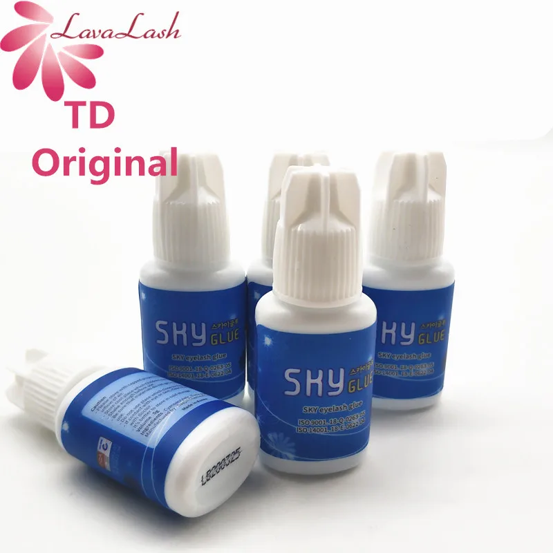 Бесплатная доставка корейский Небесный клей TD Тип 5 мл для наращивания ресниц
