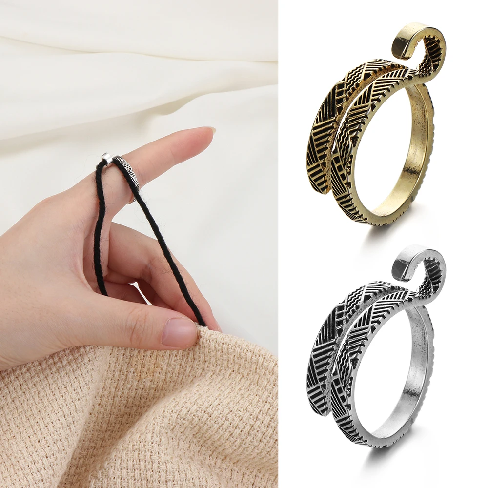 Кольцо-петля для вязания сделай сам регулируемое кольцо 1 шт. | Дом и сад