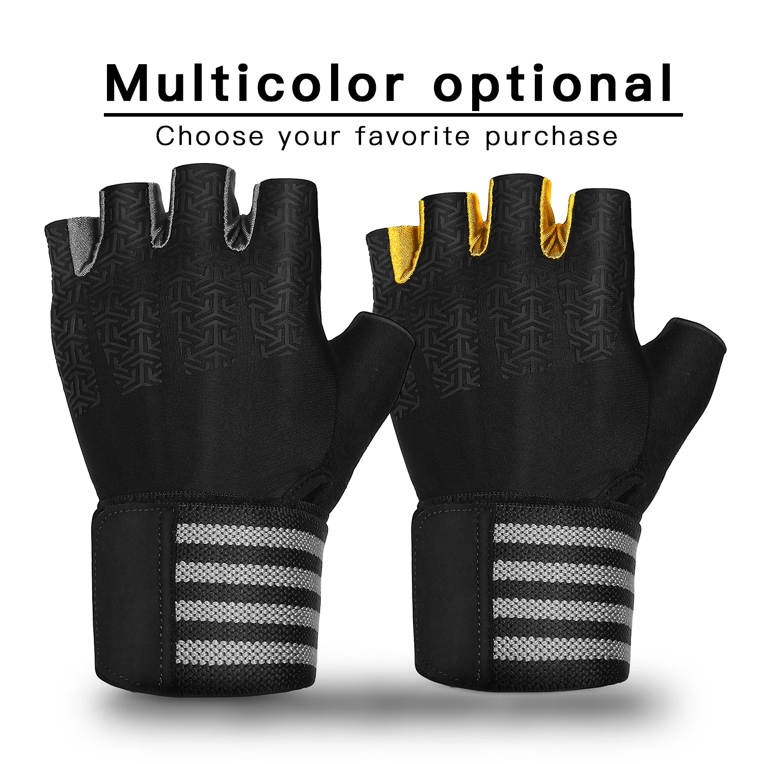 Высококачественные перчатки на запястье для фитнеса Нескользящие Перчатки