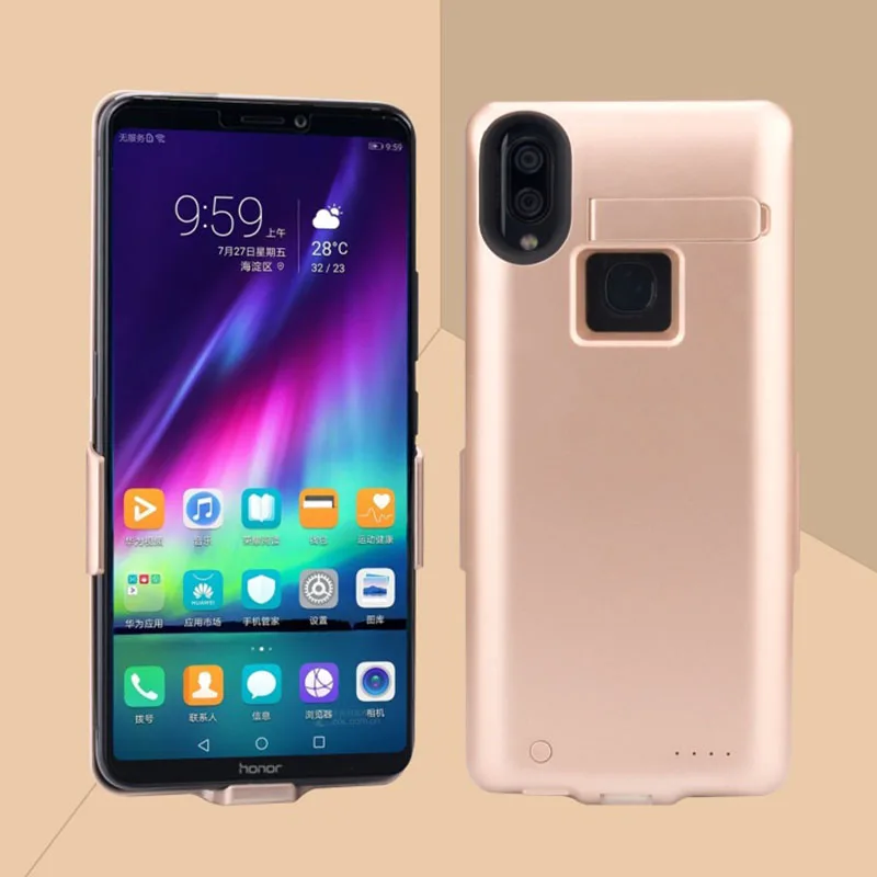 Золотой Для Xiaomi Mi Max 3 чехол для зарядного устройства 10000 мАч Внешний чехол для смартфона внешний аккумулятор для Xiaomi Mi Max 3 чехол для аккумулятора - Цвет: Золотой