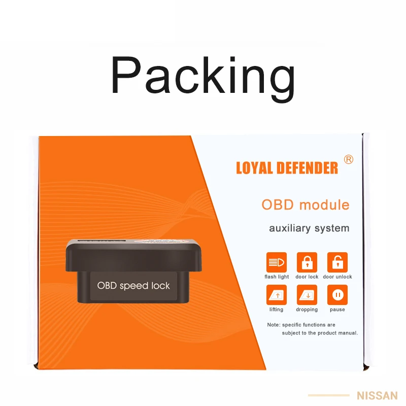 Автомобильный OBD скоростной замок и устройство разблокировки 4 двери