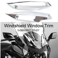 windshield window trim left right plated part windshield for bmw k1600gtl k 1600 gtl 2010 2011 2012 2013 2014 2015 2016 2017