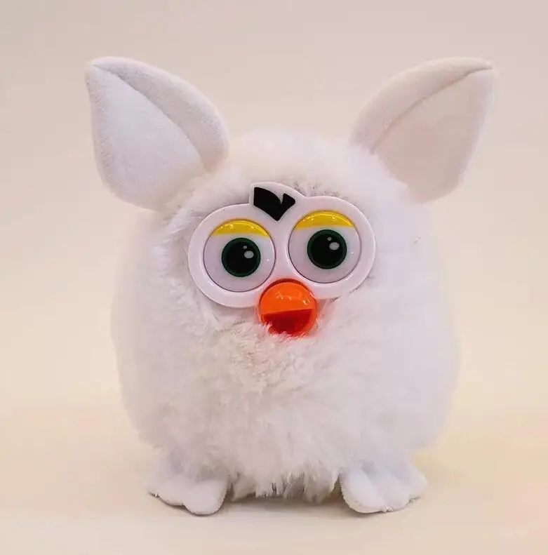 Белый Электронные интерактивные игрушки Phoebe электрические Домашние животные Сова Эльфы Плюшевые записи говорящие умные игрушки Firbi подарки пушистый бум - Цвет: Белый