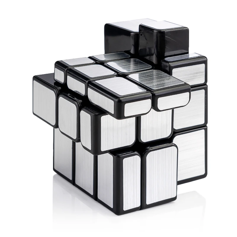 3x3x3 зеркальный Магический кубик головоломка твист плавно развивающие игрушки