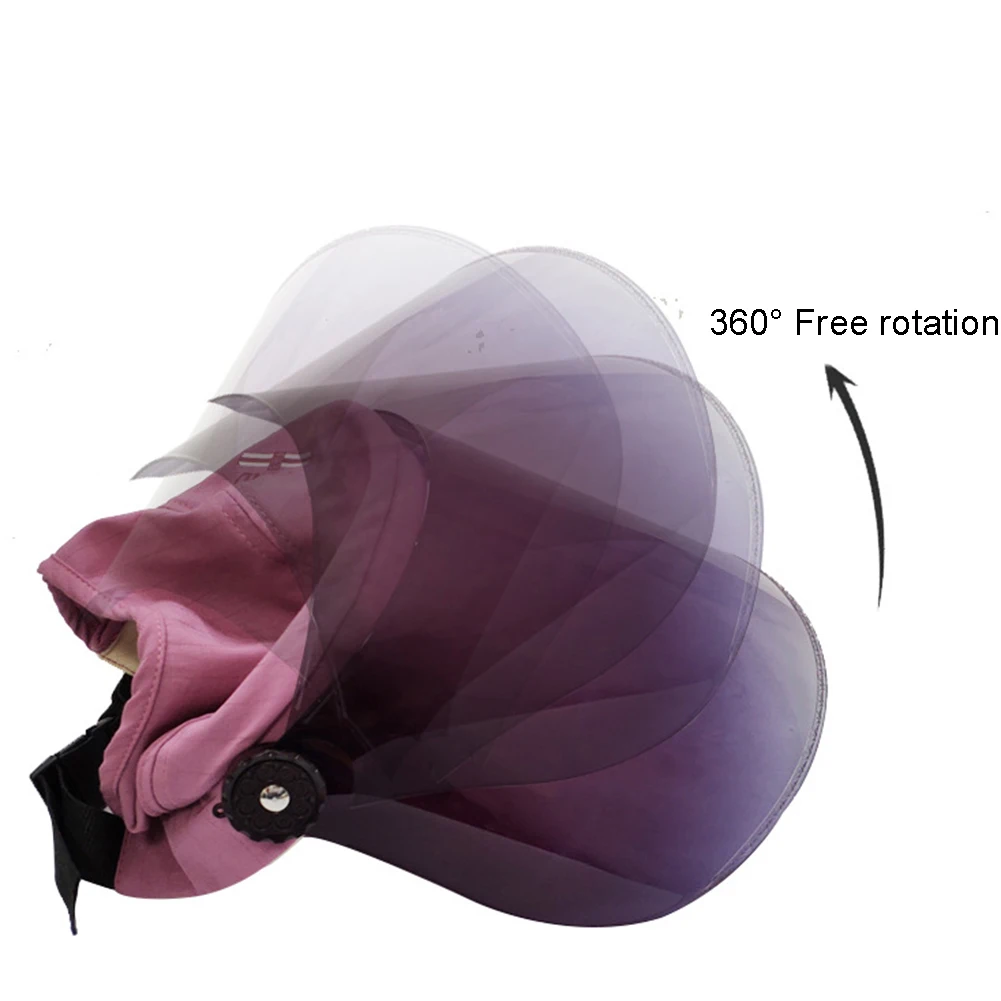 Женская наружная Регулируемая шляпа для защиты лица от солнца | Аксессуары
