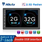 Автомагнитола Hikity, универсальный мультимедийный видеоплеер на Android, с GPS, для Volkswagen, Nissan, Hyundai, Kia, Toyota, типоразмер 2 Din