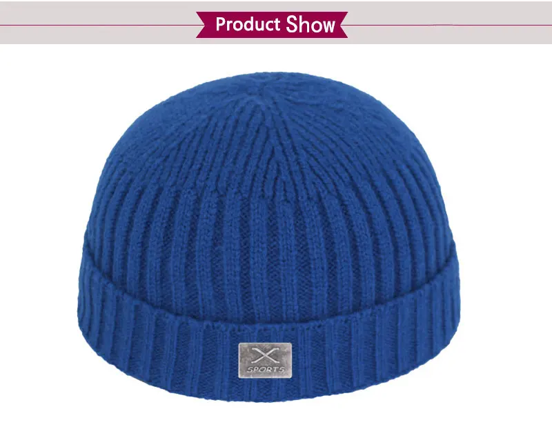 Короткая шапка Skullies Beanies, Мужская зимняя шапка, женские зимние шапки для мужчин, шапка s Miki Bonnet X Skull, женская вязаная шапка