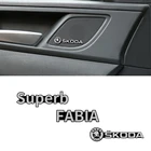 Сплав 4 шт. для Kodiak Yeti Karoq Superb Kamiq Octavia Superb 2 3 RS Авто Аудио Видео звук стерео эмблема наклейка аксессуары