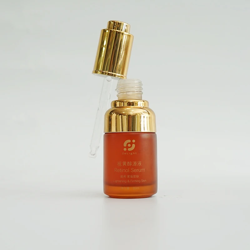 Retinol Facial Serum Hyaluronic Acid Vitamins C Whitening Anti Aging Wrinkle Skin care Black Dots Vitamina E Essence for Face