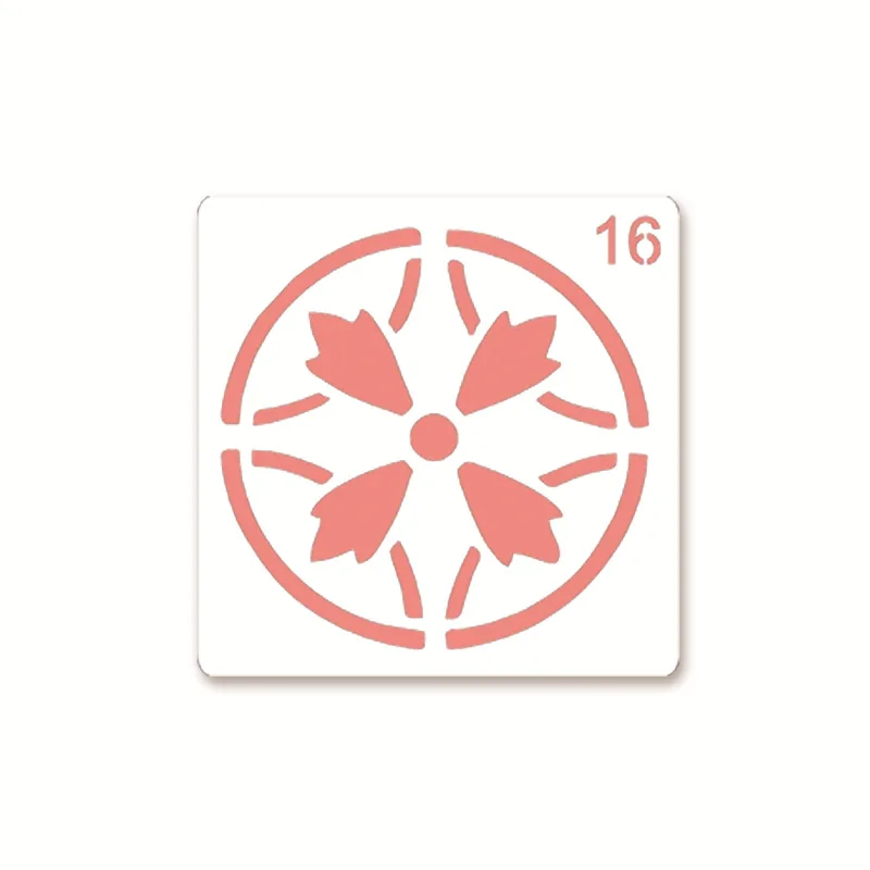 24 шт. трафареты для рисования мандалы многоразовые лазерная резка пола стен