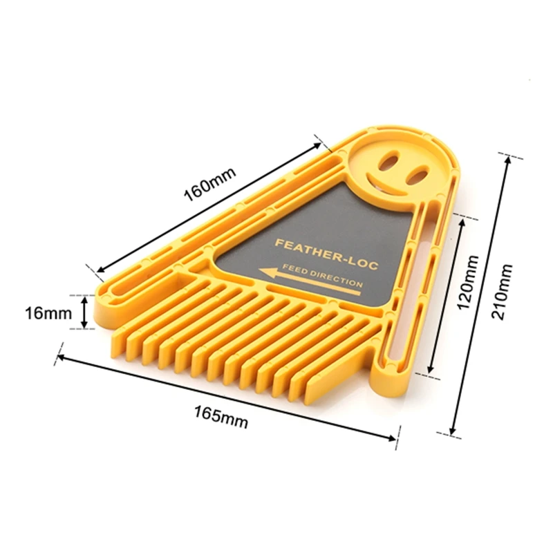 

Featherboard Safety Table Saw Push Block Kit Woodworking Engraving Machine Miter Gauge Slot DIY Tools
