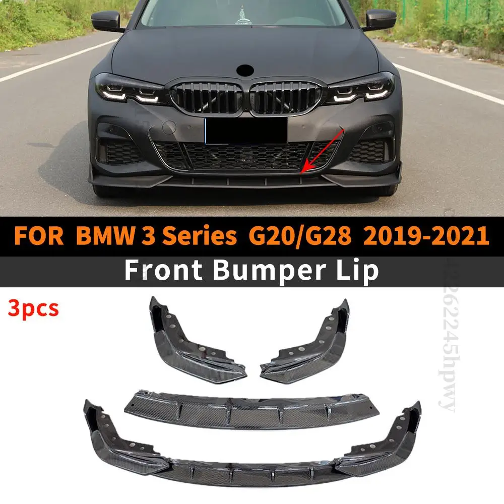 Accesorios de parachoques delantero para BMW, Kit de carrocería de ajuste, Spoiler, estilismo Facelift para BMW Serie 3 G20 G21 G28 2019-2022