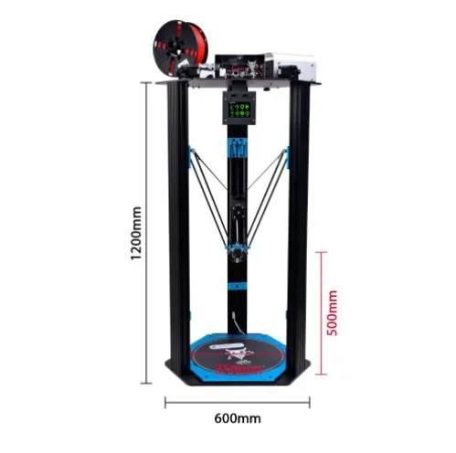 Круглый 350 мм боросиликатное стекло толщиной 3 мм TEVO Little Monster Delta 3d принтер сборка печатная пластина прозрачный цвет