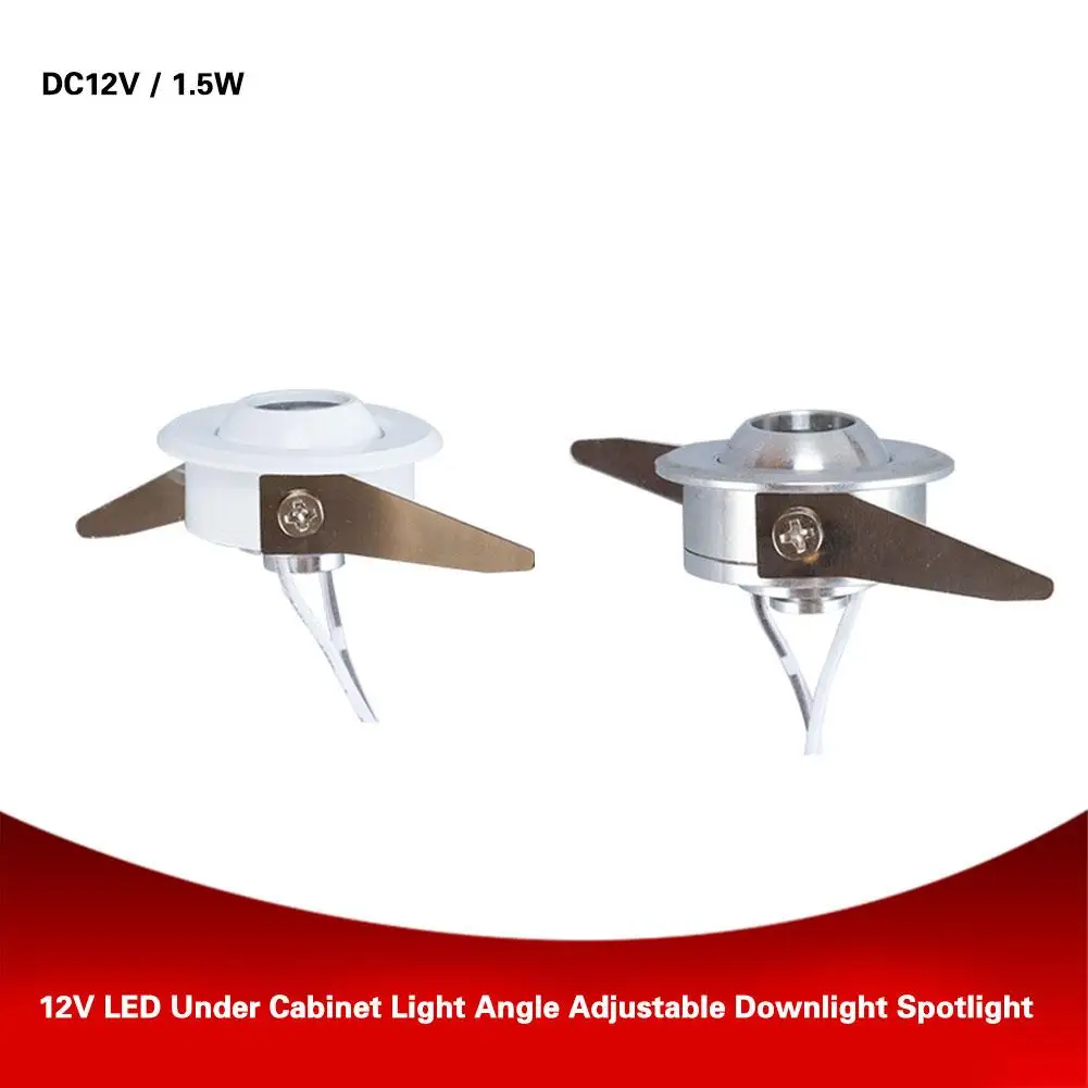 12V светодиодная подсветка под шкаф с регулируемым углом наклона светильники