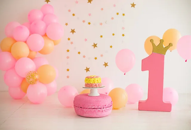 

Baby Shower Child 1st Birthday Celebrations Decor Customize Photo Booth Background Studio Photocall Photography Backdrop Vinyl