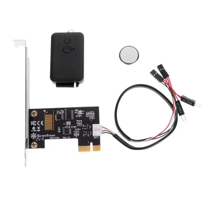 

Mini PCI-e Desktop PC Remote Controller 20m Wireless Restart Switch Turn On/OFF