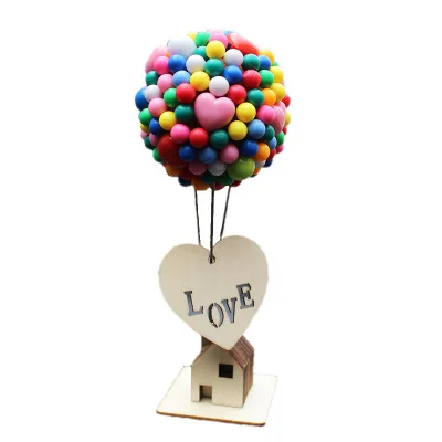 

Flying House Balloon DIY Car Decoration Cute Balloon Car Decoration Mini Console Dashboard Decoration Car Interior Supplies