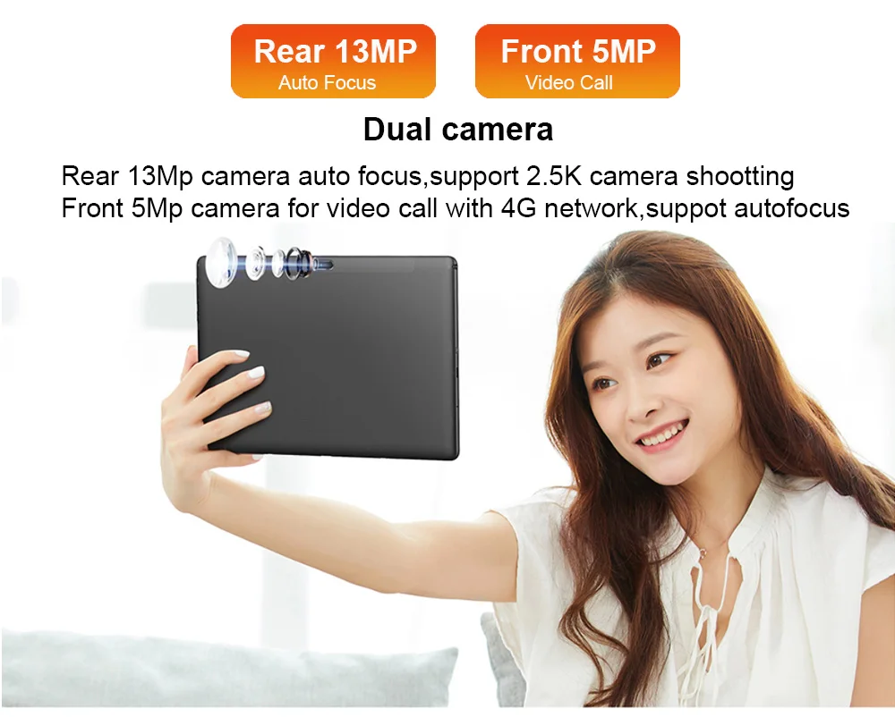 Free Shipping Upgrated 2 in 1 Tablet 11.6 Inch 128GB ROM Tablet With Keyboard GPS 4G Phone Call Tablet Android Miracast