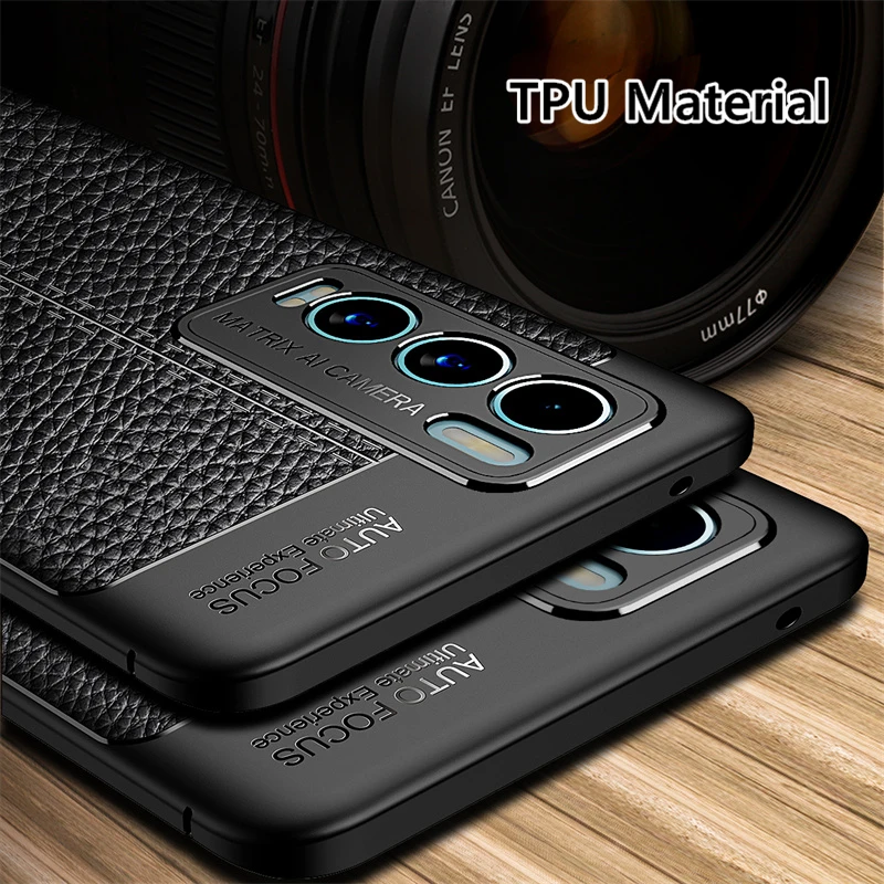 for realme gt master explorer case leather rubber texture case for realme gt master explorer cover for realme gt master explorer free global shipping