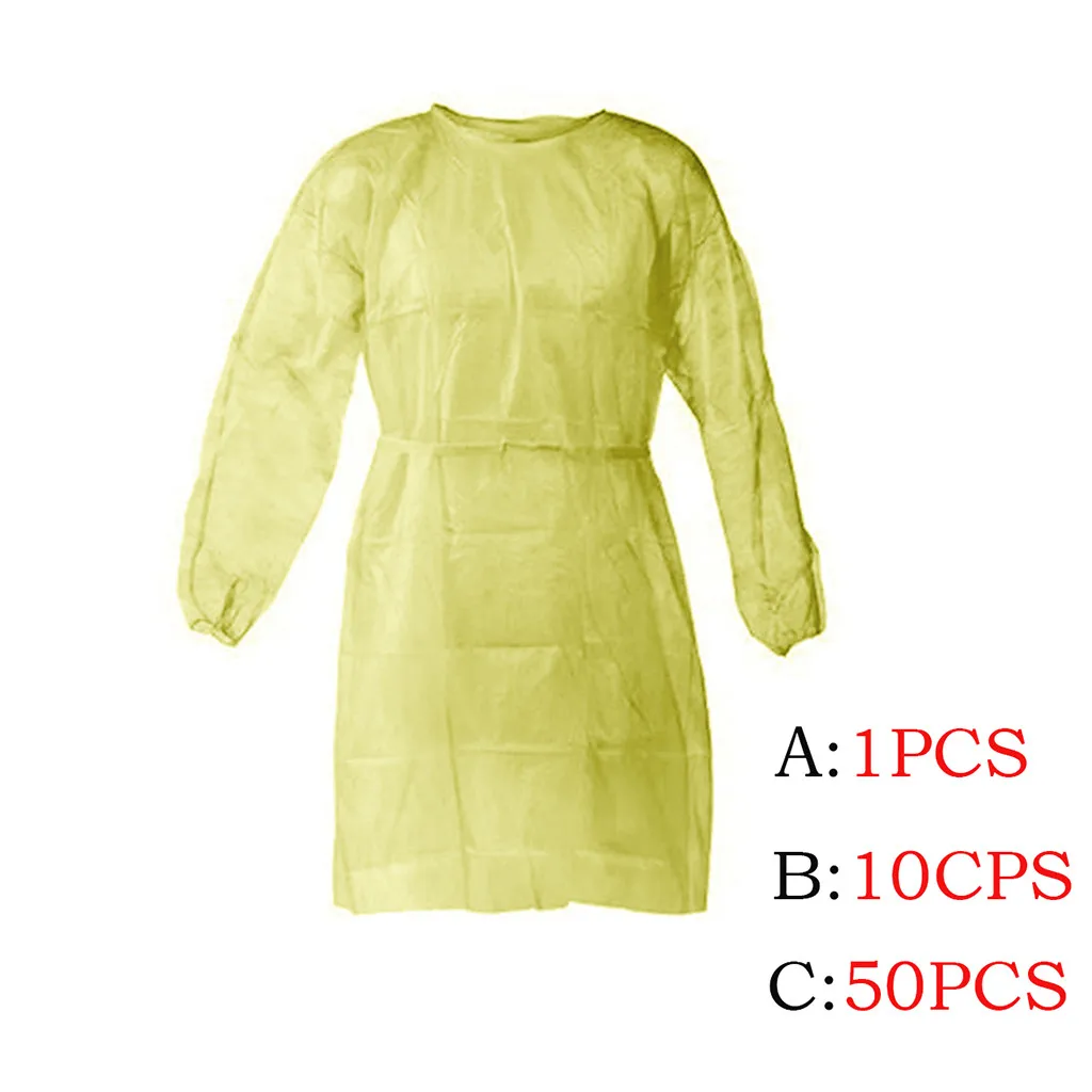 Одноразовая Защитная одежда для защиты от срыгивания и жира защитная мужчин