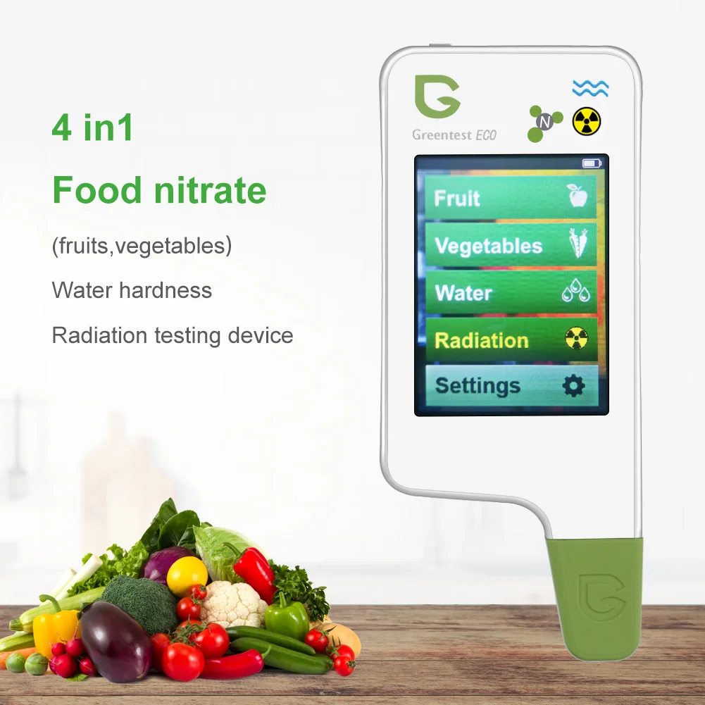 GREENTEST ECO V5 нитрат пестицидов остатки овощей/фруктов/радиации/воды качества пищевой окружающей среды тестер безопасности