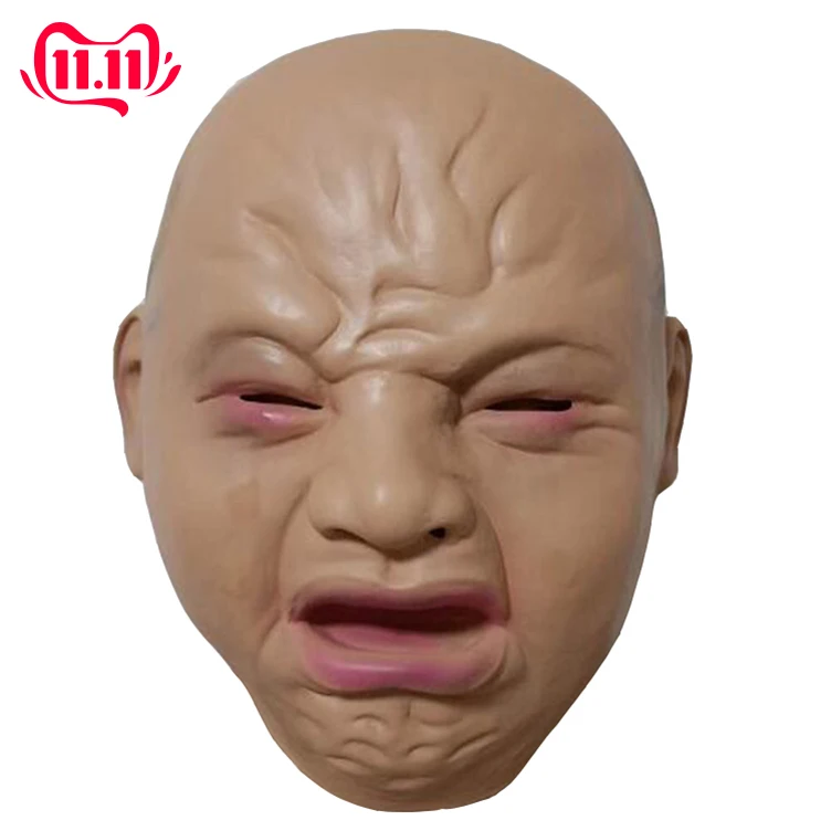 Детский резиновый маскарадный костюм из латекса на всю голову лучший выбор для