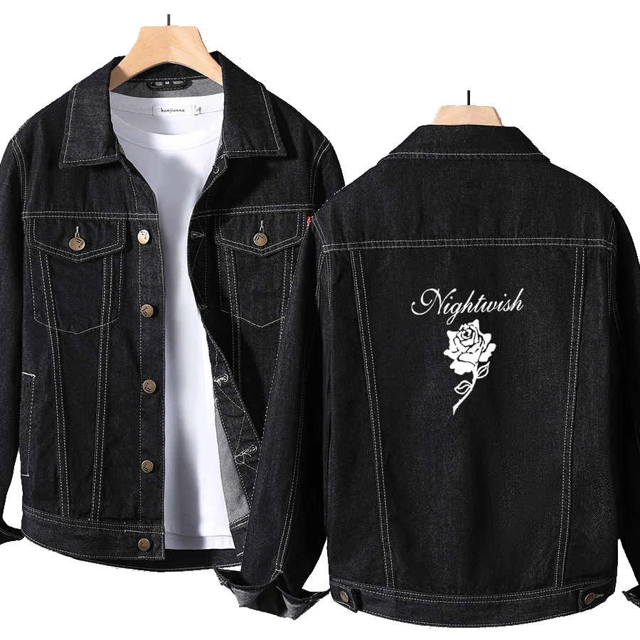 

W395AJ, Мужская джинсовая куртка, Повседневная джинсовая куртка, мужские высококачественные мужские куртки большого размера d