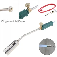 30mm single switch type liquefied gas torch welding spitfire gun support oxygen acetylene propane for barbecue hair removal