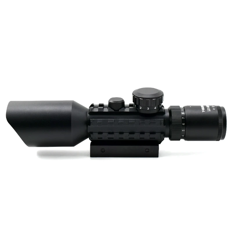 Фонарь охотничий оптический прицел с красным лазером профессиональное