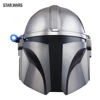original star wars the black series the mandalorian premium electronic helmet light roleplay collectible toys for kids hasbro