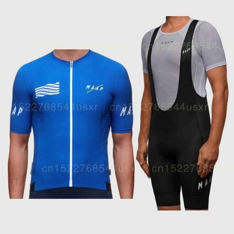Maap одежда для велоспорта 2019 Pro Team racing короткий рукав Джерси и шорты на лямках MTB