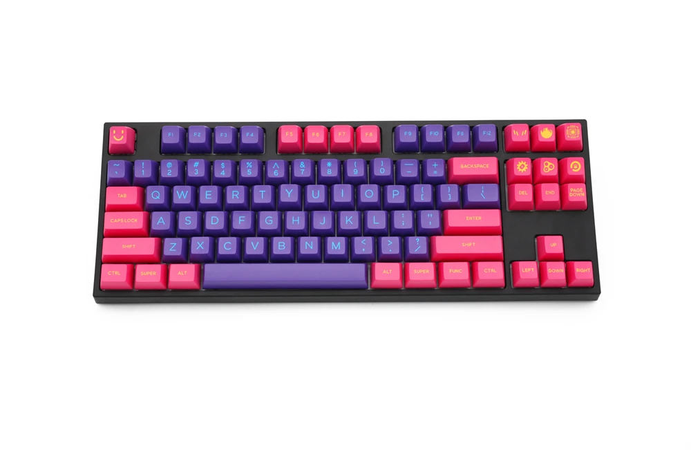 Клавиатура Domikey SA abs doubleshot для клавиатуры в стиле панк 87 104 gh60 xd64 xd68 xd84 xd96 xd87 cyber |