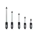 Миниатюрный линейный привод из алюминиевого сплава с электродвигателем, 12 В постоянного тока