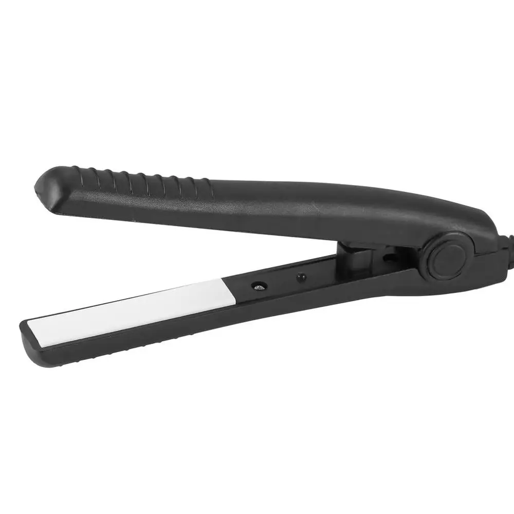 

Mini Electric Splint Flat Iron Ceramic Hair Curler Straightener Perming Hair Styling Appliance Hair Crimper US Plug