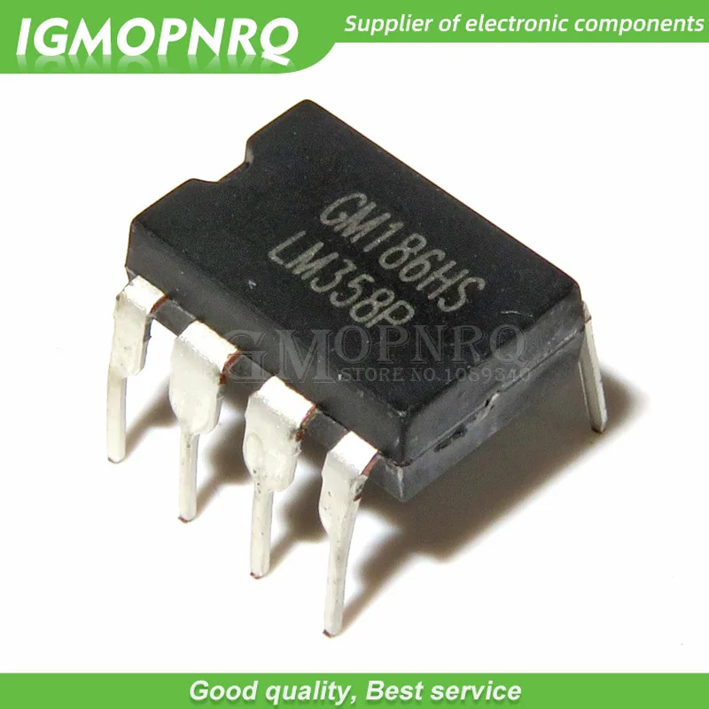 20 шт. LM358 LM358P DIP-8 операционные усилители-усилители двойные Операционные усилители