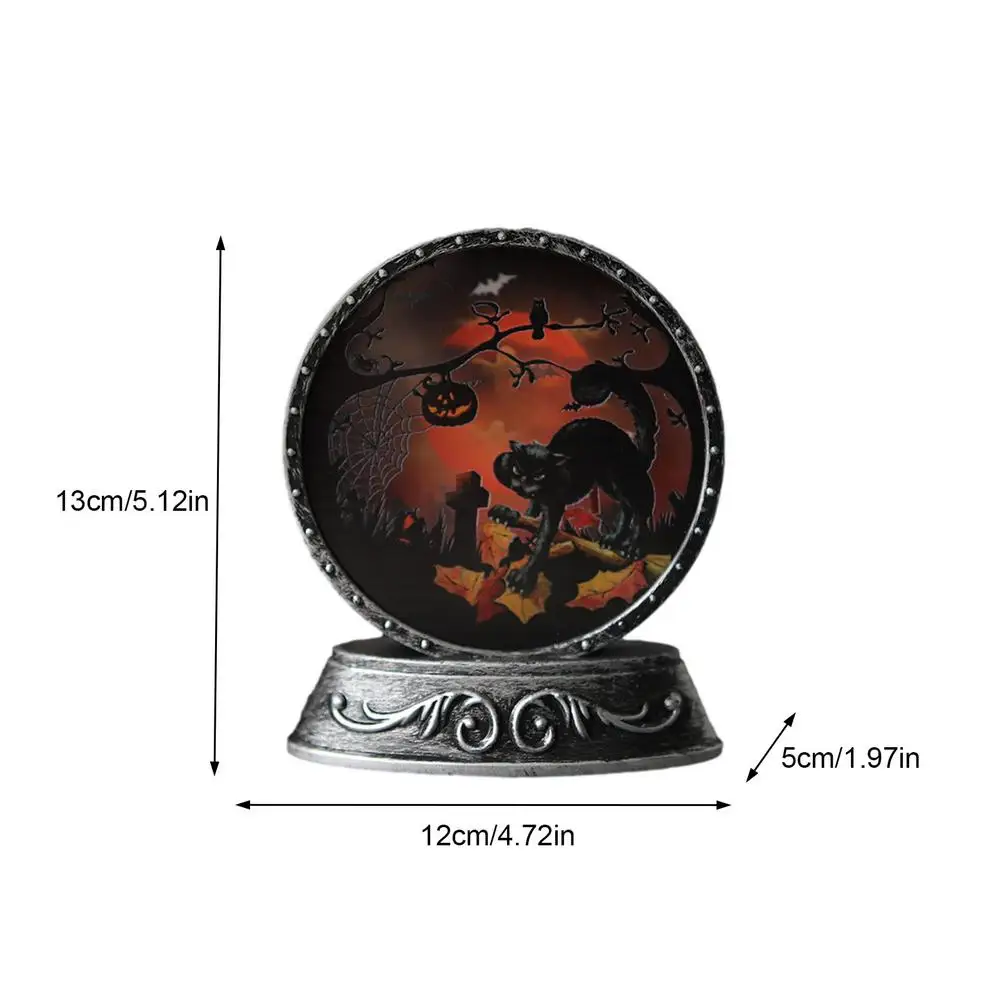 Новая Античная бронзовая зеркальная лампа ручной работы Украшение Джек-о-фонари